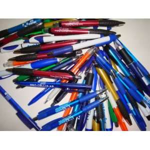  Bulk pens (pre printed overruns) 7 Pounds (approx 350 pens 