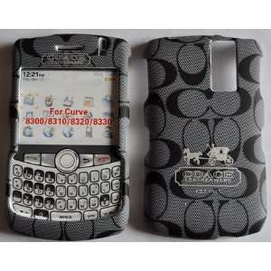 BLACKBERRY 8300/8310/8320/8330 CURVE C STYLE (BLACK) FACEPLATE/CASES