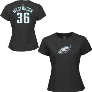   Philadelphia Eagles Womens Brian Westbrook Name & Number T Shirt