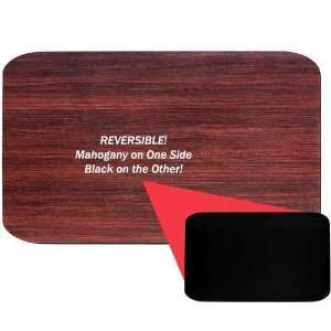  Reversible Table Top, 30x48, Mahogany/Black