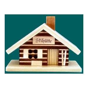  German Ski Hut Incense Smoker / Burner 