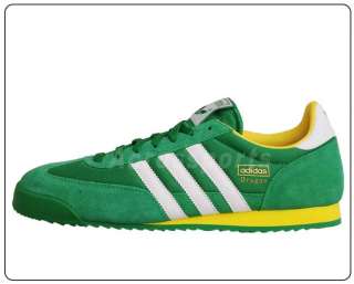 Adidas Dragon Green Old School Classic Running Shoes  