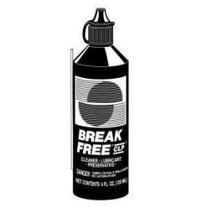 Break Free 4 fl oz Cleaner, Lubricant, Preservative liquid #CLP 4 100 