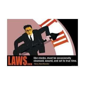  Laws 12x18 Giclee on canvas