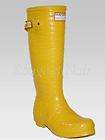 SALE HUNTER & JIMMY CHOO yellow croc rubber boots 38
