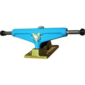  Venture Kennedy Fly Society Low 5.0 Teal/Gold Skateboard 