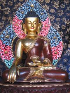 21 Inch Hand Carved Quality Buddha Shakyamuni Devotional Statue From 