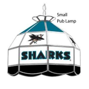  San Jose Sharks Glass Shade Lamp Light: Home Improvement