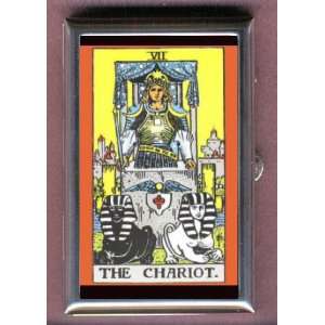 THE CHARIOT TAROT CARD Coin, Mint or Pill Box Made in USA 