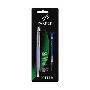  Parker Jotter Purple Ballpoint Pen (Pack of 6): Office 