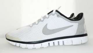   NIKE FREE 3.0 5.0 V4 WHITE / GRAY SAMPLE PRESTO RUNNING SHOES  