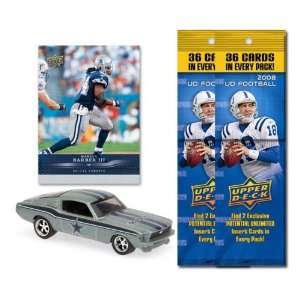 Dallas Cowboys 1967 Ford Mustang Fastback Die Cast with Marion Barber 