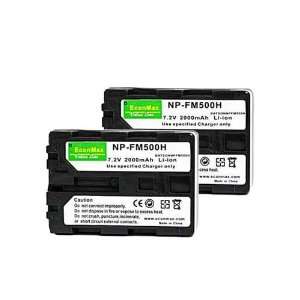  2 NP FM500H NPFM500H Rechargeable 2000mAh Battery For Sony 