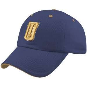   Golden Hurricane Navy Blue Crew Adjustable Hat