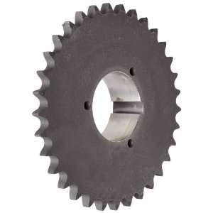 Martin Roller Chain Sprocket, Split Taper Bushed, Type B Hub, Single 