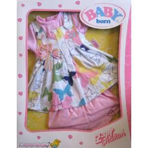  Baby Born Pinafore Dress Set  Zapf Creation: Toys & Games