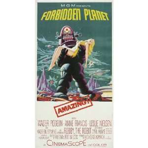  Forbidden Planet Poster Insert B 14x36 Walter Pidgeon Anne 