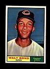 1961 TOPPS #334 WALT BOND INDIANS NM/MT 011207