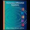 Elementary Differential Equations and Boundary Value Problems   Text 