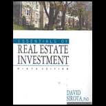 Essentials of Real Estate Investment (ISBN10: 1427720517; ISBN13 