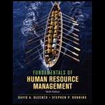 Fundamentals of Human Resource Management (ISBN10: 047000794X; ISBN13 
