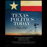 Texas Politics Today 2011 2012 Edition (ISBN10 0495909483; ISBN13 