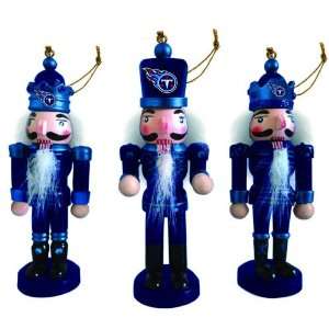  Tennessee Titans Nutcracker Ornaments (Set of 6): Sports 