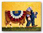 Lowell Herrero Cow and Cat Open Edition  