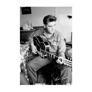  ELVIS PRESLEY Army Music Poster: Home & Kitchen