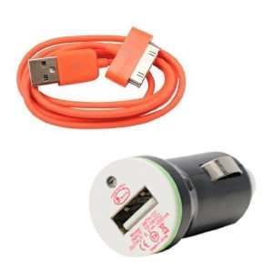  ECOMGEAR(TM)USB Car Charger Adapter Cable for iPod Touch 
