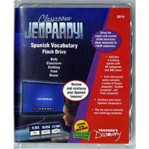   Vocabulary Jeopardy Game Flash Drive: Teachers Discovery: Books