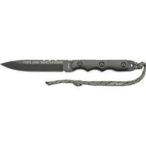  TOPS Knives RBL01 Ranger Bootlegger Fixed Blade Knife with 