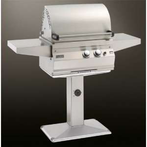   A430 All Infrared Grill Natural Gas With Rotisserie On Patio Post