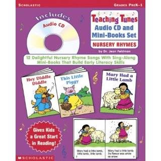  Teaching Tunes Audio CD and Mini Books Set Nursery Rhymes 