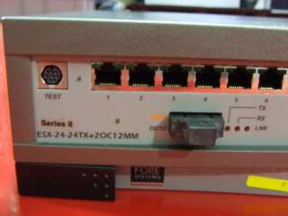 Fore Systems ESX 2400 Series II Switch 24TX+2OC12MM  