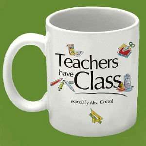  Teachers Have Class Coffee Mug: Home & Kitchen