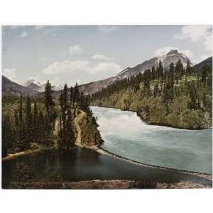  Reprint Falls of the Bow River, Banff, Alberta 1902