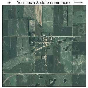  Aerial Photography Map of Bowdon, North Dakota 2010 ND 