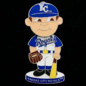 Kansas City Royals Bobblehead Baseball Player Pin
