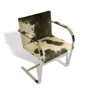  Mies van der Rohe leather BRNO chair in cowhide leather 