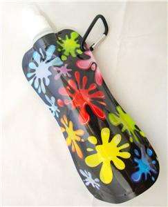 Plastic Reusable Collapsible Foldable Water Bottle W101  