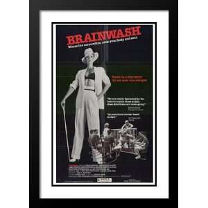 Brainwash 20x26 Framed and Double Matted Movie Poster   Style B   1982