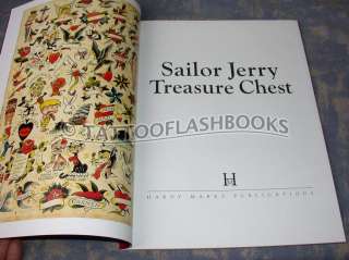SAILOR JERRY TATTOO FLASH Treasure Chest BOOK Ink Gun Kit Needles 
