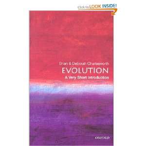  Evolution: A Very Short Introduction: Brian Charlesworth 