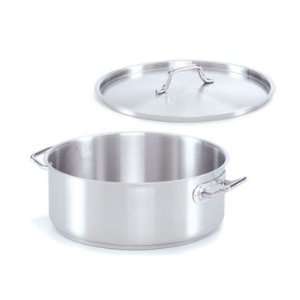  Brazier, 25 Qt., With Cover, Stainless Steel: Home 