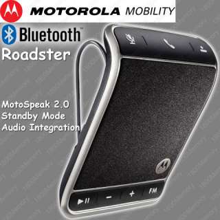 Motorola Roadster Bluetooth In Car SpeakerPhone A2DP FM  