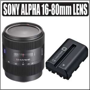  Sony SAL 1680Z 16 80MM F/3.5 4.5 Zoom Lens Kit With Sony 