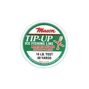 Mason 12tb 30 Tip up Line 30# 50yd Black 12 Spools Per Box  