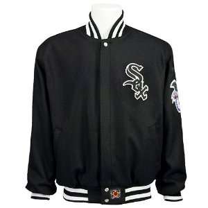  Chicago White Sox Cotton Twill Jacket: Sports & Outdoors