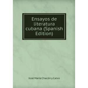   cubana (Spanish Edition) JosÃ© MarÃ­a ChacÃ³n y Calvo Books